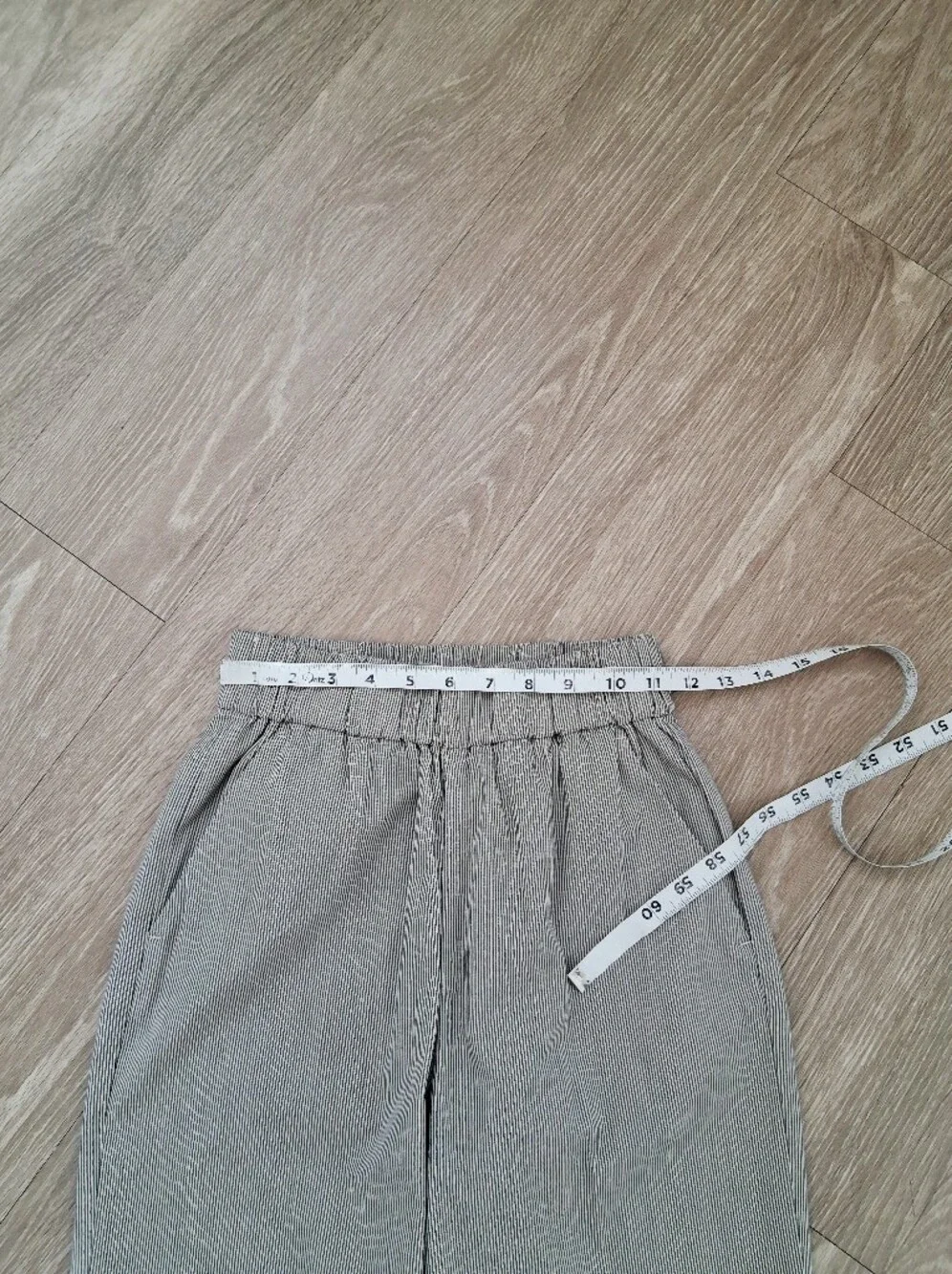 Everlane The Easy Pant Canvas Tan/Navy Organic Cotton - Picture 10 of 15